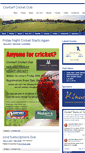 Mobile Screenshot of clontarfcricket.com